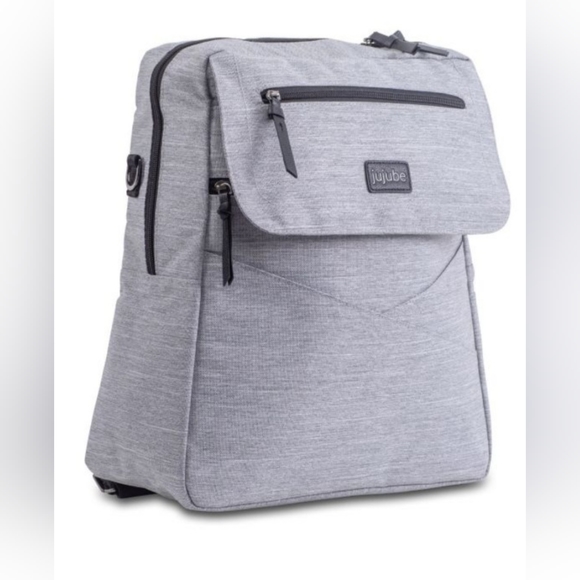 Jujube Core Convertible Diaper Bag Bundle - Glacier Gray - Picture 2 of 10